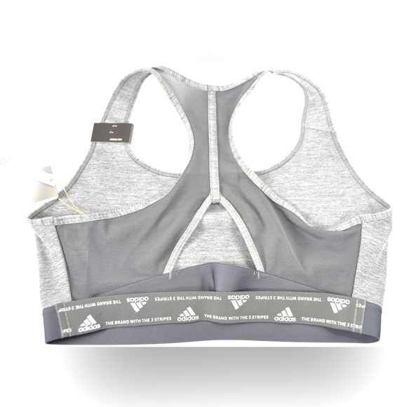 NWT Adidas Women's Powerreact Training Medium-Support Sports Bra Large D-DD - Picture 4 of 8